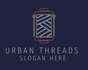 Thread Sewing Pin logo design