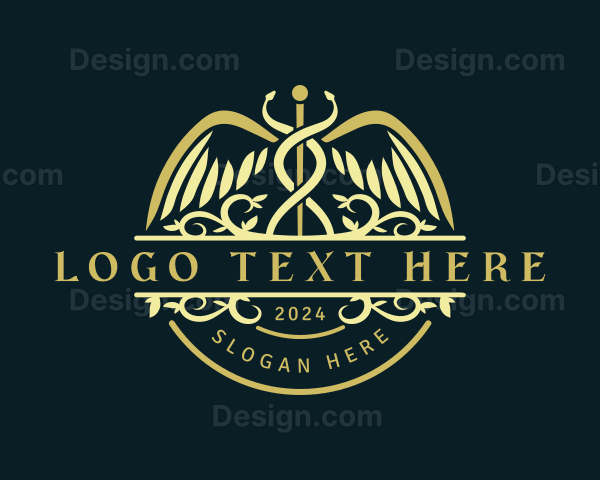 Hospital Caduceus Health Logo