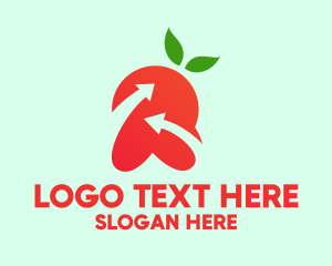 Healthy - Healthy Fruit Grower logo design