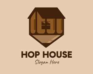 Brown Pencil House logo design