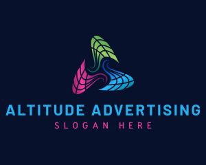 Advertising Media Print logo design