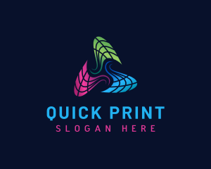 Advertising Media Print logo design