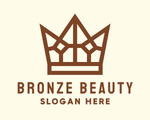 Bronze Monarchy Crown logo