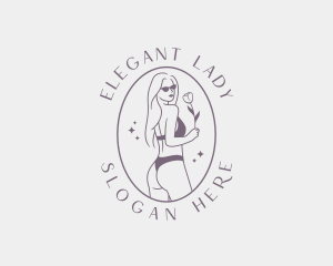 Sexy Woman Dermatology logo design