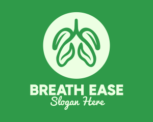 Green Eco Lungs logo design