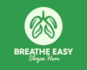 Green Eco Lungs logo design