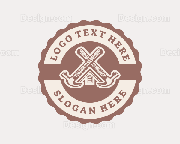 Home Repair Hammer Logo