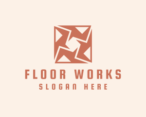 Abstract Tile Flooring logo