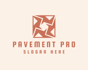 Abstract Tile Flooring logo design