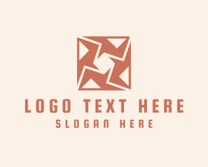 Floor - Abstract Tile Flooring logo design