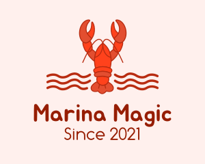 Lobster Seafood Restaurant  logo design