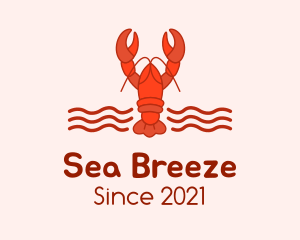 Lobster Seafood Restaurant  logo design