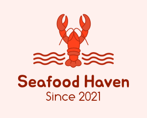 Lobster Seafood Restaurant  logo design