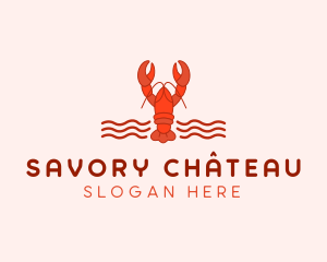 Lobster Seafood Restaurant  logo design