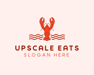 Lobster Seafood Restaurant  logo design