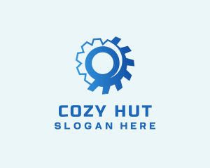 Industrial Gear Cogs Logo