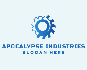 Industrial Gear Cogs logo design