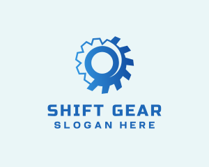 Industrial Gear Cogs logo design