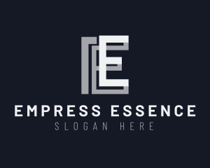 Business Letter E logo design