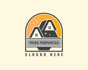 Roof Property Maintenance logo design