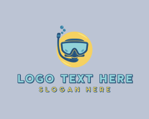 Snorkeling Goggles Watersports logo