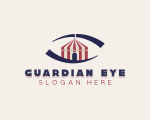 Circus Tent Eye logo design