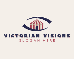 Circus Tent Eye logo design