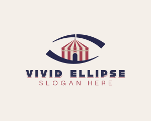 Circus Tent Eye logo design