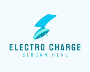 Electric Bolt Plug logo design