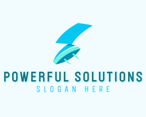 Electric Bolt Plug logo design