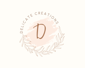 Beauty Floral Feminine Cosmetics logo design