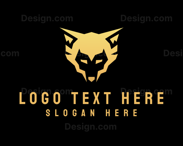 Gold Wild Fox Logo