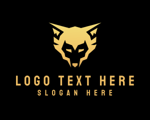 Gold Wild Fox logo