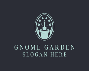 Garden Shovel Pot logo design