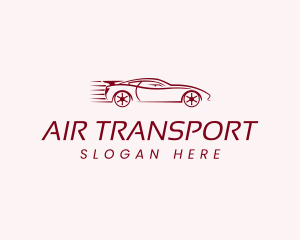 Sports Car Racing Transport logo design