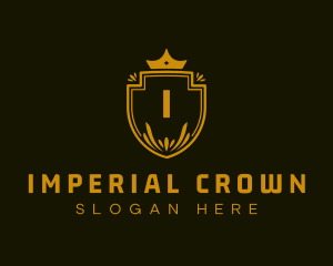 Imperial Crown Shield logo design