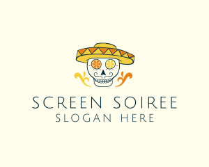 Festive Mexican Mariachi  logo design