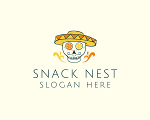 Festive Mexican Mariachi  logo design