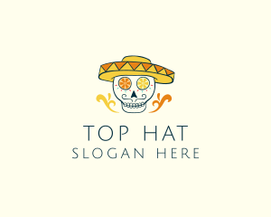 Festive Mexican Mariachi  logo design