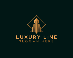 Luxury Building Structure logo design