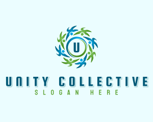 Community People Unity logo design