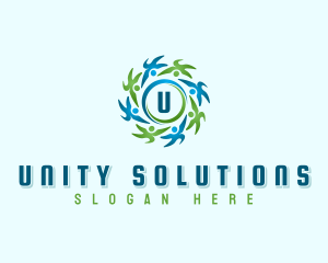 Community People Unity logo design