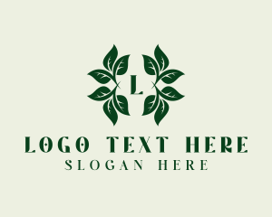 Organic Herbal Leaves logo