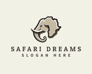 Elephant Animal Africa logo
