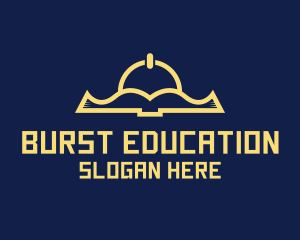 Digital Educational Book logo design