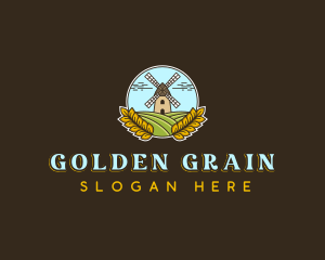 Wheat Mill Farm logo design