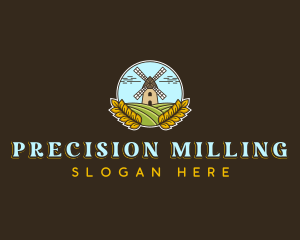 Wheat Mill Farm logo design