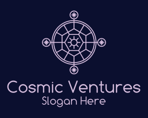 Cosmic Sun Jewel logo design