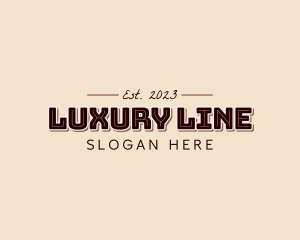 Luxury Style Business logo design