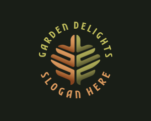 Garden Leaf Landscaping logo design